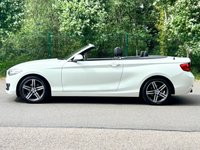 USED 2017 67 BMW 2 SERIES 1.5 218i Sport Convertible 2dr Petrol Manual Euro 6 (s/s) (136 ps) 1 FORMER KEEPER, GREAT HISTORY
