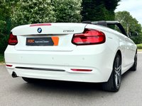 USED 2017 67 BMW 2 SERIES 1.5 218i Sport Convertible 2dr Petrol Manual Euro 6 (s/s) (136 ps) 1 FORMER KEEPER, GREAT HISTORY