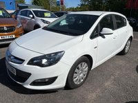 USED 2013 13 VAUXHALL ASTRA 1.7 CDTi ecoFLEX Exclusiv Hatchback 5dr Diesel Manual Euro 5 (s/s) (110 ps) SERVICE HISTORY - 11 STAMPS, BLUETOOTH, AUX, AIR CON