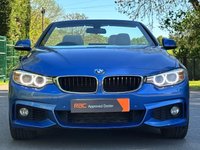 USED 2015 15 BMW 4 SERIES 3.0 435d M Sport Convertible 2dr Diesel Auto xDrive Euro 6 (s/s) (313 ps) 1 FORMER KEEPER - FULL HISTORY