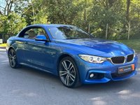 USED 2015 15 BMW 4 SERIES 3.0 435d M Sport Convertible 2dr Diesel Auto xDrive Euro 6 (s/s) (313 ps) 1 FORMER KEEPER - FULL HISTORY