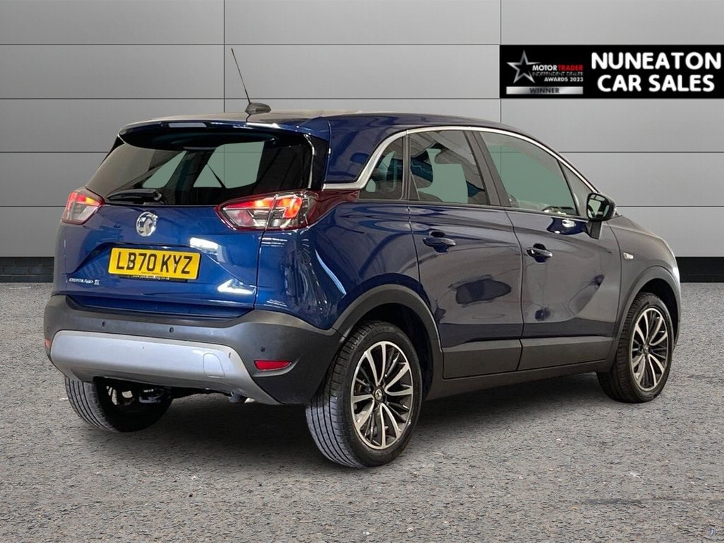 USED 2020 70 VAUXHALL CROSSLAND X 1.2 Turbo Elite SUV 5dr Petrol Auto Euro 6 (s/s) (130 ps) REAR PARKING SENSORS