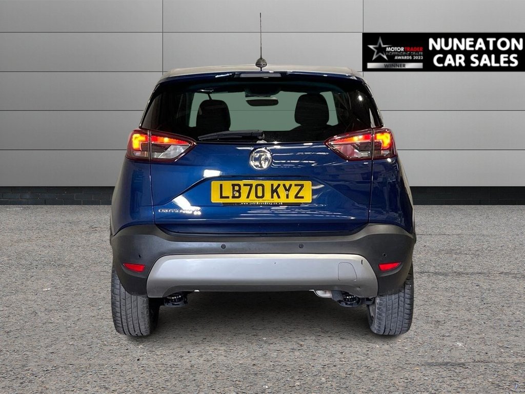 USED 2020 70 VAUXHALL CROSSLAND X 1.2 Turbo Elite SUV 5dr Petrol Auto Euro 6 (s/s) (130 ps) REAR PARKING SENSORS