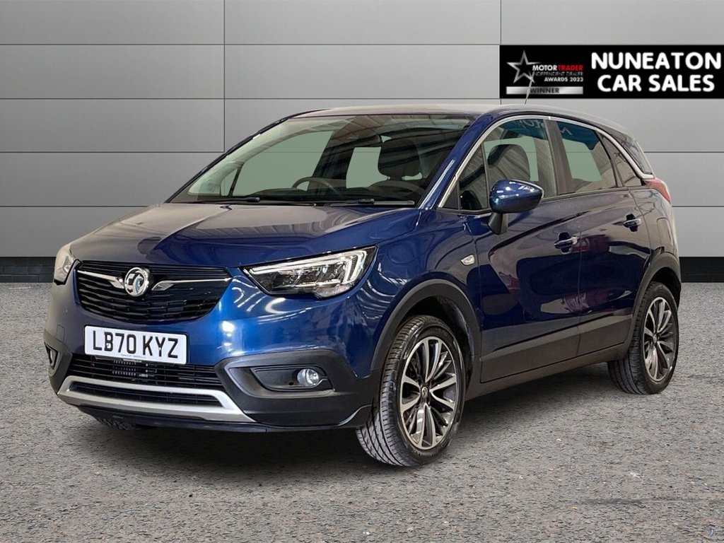 USED 2020 70 VAUXHALL CROSSLAND X 1.2 Turbo Elite SUV 5dr Petrol Auto Euro 6 (s/s) (130 ps) REAR PARKING SENSORS