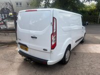 USED 2022 22 FORD TRANSIT CUSTOM 300 EcoBlue Trend L2 H1 LWB Low roof panel van - AIR CON + CRUISE 