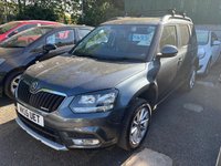 USED 2015 15 SKODA YETI 1.6 TDI GreenLine II SE SUV 5dr Diesel Manual Euro 5 (s/s) (105 ps) SERVICE HISTORY - 8 STAMPS, REAR SENSORS, &pound;35 ROAD TAX
