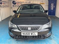 USED 2018 68 SEAT LEON 1.5 TSI EVO XCELLENCE Hatchback 5dr Petrol Manual Euro 6 (s/s) (130 ps)+1 FORMER KEEPER+HISTORY+ALLOYS+FULL LEATHER HEATED SEATS+CLIMATE+PARK CONTROL+BLUETOOTH+MEDIA+NAV+ 1 FORMER KEEPER+HISTORY+ALLOYS+FULL LEATHER HEATED SEATS+CLIMATE+PARK CONTROL+BLUETOOTH+MEDIA+NAV+HPI CLEAR