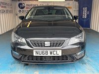 USED 2018 68 SEAT LEON 1.5 TSI EVO XCELLENCE Hatchback 5dr Petrol Manual Euro 6 (s/s) (130 ps)+1 FORMER KEEPER+HISTORY+ALLOYS+FULL LEATHER HEATED SEATS+CLIMATE+PARK CONTROL+BLUETOOTH+MEDIA+NAV+ 1 FORMER KEEPER+HISTORY+ALLOYS+FULL LEATHER HEATED SEATS+CLIMATE+PARK CONTROL+BLUETOOTH+MEDIA+NAV+HPI CLEAR