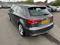 USED 2016 66 AUDI A3 1.4 Petrol (TFSI), CoD, S Line, 3 Door Hatchback, Manual, Euro 6, �&pound;20 Yearly Road Tax (Low Emissions). FULL 12 MONTH MOT WITH EVERY CAR