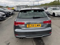USED 2016 66 AUDI A3 1.4 Petrol (TFSI), CoD, S Line, 3 Door Hatchback, Manual, Euro 6, �&pound;20 Yearly Road Tax (Low Emissions). FULL 12 MONTH MOT WITH EVERY CAR