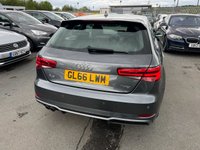 USED 2016 66 AUDI A3 1.4 Petrol (TFSI), CoD, S Line, 3 Door Hatchback, Manual, Euro 6, �&pound;20 Yearly Road Tax (Low Emissions). FULL 12 MONTH MOT WITH EVERY CAR