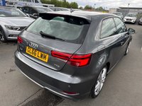 USED 2016 66 AUDI A3 1.4 Petrol (TFSI), CoD, S Line, 3 Door Hatchback, Manual, Euro 6, �&pound;20 Yearly Road Tax (Low Emissions). FULL 12 MONTH MOT WITH EVERY CAR