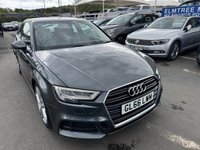 USED 2016 66 AUDI A3 1.4 Petrol (TFSI), CoD, S Line, 3 Door Hatchback, Manual, Euro 6, �&pound;20 Yearly Road Tax (Low Emissions). FULL 12 MONTH MOT WITH EVERY CAR