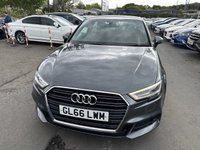 USED 2016 66 AUDI A3 1.4 Petrol (TFSI), CoD, S Line, 3 Door Hatchback, Manual, Euro 6, �&pound;20 Yearly Road Tax (Low Emissions). FULL 12 MONTH MOT WITH EVERY CAR