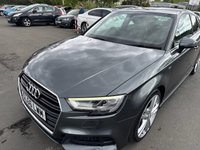 USED 2016 66 AUDI A3 1.4 Petrol (TFSI), CoD, S Line, 3 Door Hatchback, Manual, Euro 6, �&pound;20 Yearly Road Tax (Low Emissions). FULL 12 MONTH MOT WITH EVERY CAR