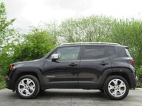 USED 2015 65 JEEP RENEGADE 2.0 MultiJetII Limited SUV 5dr Diesel Auto 4WD Euro 6 (s/s) (140 ps) WELL MAINTAINED
