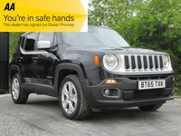 USED 2015 65 JEEP RENEGADE 2.0 MultiJetII Limited SUV 5dr Diesel Auto 4WD Euro 6 (s/s) (140 ps) WELL MAINTAINED