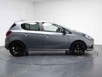 USED 2019 19 VAUXHALL CORSA 1.4i ecoTEC SRi VX Line Nav Black Hatchback 5dr Petrol Manual Euro 6 (90 ps) FULL HISTORY+SAT NAV+CRUISE