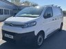 USED 2021 21 CITROEN DISPATCH 1.5 BlueHDi 1000 Enterprise M Panel Van 6dr Diesel Manual FWD 2 Euro 6 (s/s) (100 ps) This 2021 Citroen Dispatch van has had only one owner from new, offering excellent provenance.  It features a 1.5 litre BlueHDi diesel engine, meeting Euro 6 emissions standards, and boasts a clear vehicle history check.  The Enterprise M trim level provides a practical and well equipped cabin for your daily needs. With an impressive fuel economy of 44 miles per gallon, this Dispatch van is designed to be economical to run. Its low CO2 emissions also indicate a more environmentally.
