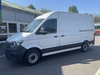 USED 2021 21 VOLKSWAGEN CRAFTER 2.0 TDI CR35 Startline Panel Van 5dr Diesel Manual FWD MWB High Roof Euro 6 (s/s) (102 ps) This 2021 Volkswagen Crafter presents a compelling proposition with its remarkably low mileage of just 70,003 miles for its age, a clear vehicle history check, and a Euro 6 compliant 2.0 litre TDI diesel engine. As a TDI CR35 Startline FWD MWB High Roof model, this van offers a practical and efficient solution for your needs, featuring the Composition Audio system with Bluetooth connectivity for seamless communication and entertainment on the go.