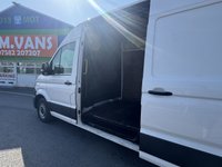 USED 2021 21 VOLKSWAGEN CRAFTER 2.0 TDI CR35 Startline Panel Van 5dr Diesel Manual FWD MWB High Roof Euro 6 (s/s) (102 ps) This 2021 Volkswagen Crafter presents a compelling proposition with its remarkably low mileage of just 70,003 miles for its age, a clear vehicle history check, and a Euro 6 compliant 2.0 litre TDI diesel engine. As a TDI CR35 Startline FWD MWB High Roof model, this van offers a practical and efficient solution for your needs, featuring the Composition Audio system with Bluetooth connectivity for seamless communication and entertainment on the go.
