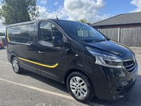 USED 2021 21 RENAULT TRAFIC 2.0 dCi ENERGY 28 Sport Panel Van 5dr Diesel Manual SWB Standard Roof Euro 6 (s/s) (120 ps) This 2021 Renault Trafic boasts a clear vehicle history, offering you peace of mind. This dCi ENERGY 28 Sport SWB Standard Roof model is powered by an efficient 2.0 litre diesel engine, meeting Euro 6 emission standards. Its Sport trim level adds a touch of style and practicality, making it a versatile choice for a variety of needs. The Trafic's robust 2.0 dCi engine provides a strong performance while remaining economical, a key advantage over many other vans in its class.