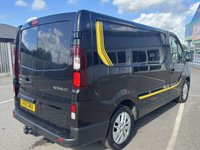 USED 2021 21 RENAULT TRAFIC 2.0 dCi ENERGY 28 Sport Panel Van 5dr Diesel Manual SWB Standard Roof Euro 6 (s/s) (120 ps) This 2021 Renault Trafic boasts a clear vehicle history, offering you peace of mind. This dCi ENERGY 28 Sport SWB Standard Roof model is powered by an efficient 2.0 litre diesel engine, meeting Euro 6 emission standards. Its Sport trim level adds a touch of style and practicality, making it a versatile choice for a variety of needs. The Trafic's robust 2.0 dCi engine provides a strong performance while remaining economical, a key advantage over many other vans in its class.