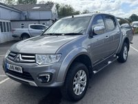 USED 2016 16 MITSUBISHI L200 2.5 DI-D Barbarian Pickup Double Cab 4dr Diesel Auto 4WD Euro 5 (LB) (175 ps) This 2016 Mitsubishi L200 Barbarian stands out with its exceptionally low mileage of just 55,020 miles for its age, a clear indicator of its careful use. This 2.5 DI-D Barbarian Auto 4WD Euro 5 4dr (LB) model is equipped with a robust 2.5 litre diesel engine and benefits from a Four Wheel Drive drivetrain, making it ready for a variety of tasks. Its vehicle history check is clear, offering peace of mind to potential buyers, and it falls into a low insurance group, which is a notable advantage.