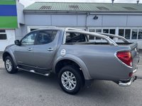USED 2016 16 MITSUBISHI L200 2.5 DI-D Barbarian Pickup Double Cab 4dr Diesel Auto 4WD Euro 5 (LB) (175 ps) This 2016 Mitsubishi L200 Barbarian stands out with its exceptionally low mileage of just 55,020 miles for its age, a clear indicator of its careful use. This 2.5 DI-D Barbarian Auto 4WD Euro 5 4dr (LB) model is equipped with a robust 2.5 litre diesel engine and benefits from a Four Wheel Drive drivetrain, making it ready for a variety of tasks. Its vehicle history check is clear, offering peace of mind to potential buyers, and it falls into a low insurance group, which is a notable advantage.