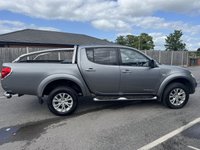 USED 2016 16 MITSUBISHI L200 2.5 DI-D Barbarian Pickup Double Cab 4dr Diesel Auto 4WD Euro 5 (LB) (175 ps) This 2016 Mitsubishi L200 Barbarian stands out with its exceptionally low mileage of just 55,020 miles for its age, a clear indicator of its careful use. This 2.5 DI-D Barbarian Auto 4WD Euro 5 4dr (LB) model is equipped with a robust 2.5 litre diesel engine and benefits from a Four Wheel Drive drivetrain, making it ready for a variety of tasks. Its vehicle history check is clear, offering peace of mind to potential buyers, and it falls into a low insurance group, which is a notable advantage.