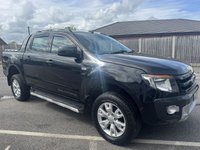 USED 2015 65 FORD RANGER 3.2 TDCi Wildtrak Pickup Double Cab 4dr Diesel Auto 4WD Euro 5 (200 ps) This 2015 Ford Ranger 3.2 TDCi Wildtrak Auto 4WD Euro 5 4dr boasts a clear vehicle history, offering peace of mind for its next owner. This robust four wheel drive pickup is powered by a capable 3.2 litre diesel engine and features the desirable Wildtrak trim, known for its distinctive styling and enhanced features. With a substantial towing weight of 3500 kg, this Ranger is ready for demanding tasks, whether for work or leisure. The Wildtrak variant stands out with its specific enhancements.
