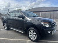 USED 2015 65 FORD RANGER 3.2 TDCi Wildtrak Pickup Double Cab 4dr Diesel Auto 4WD Euro 5 (200 ps) This 2015 Ford Ranger 3.2 TDCi Wildtrak Auto 4WD Euro 5 4dr boasts a clear vehicle history, offering peace of mind for its next owner. This robust four wheel drive pickup is powered by a capable 3.2 litre diesel engine and features the desirable Wildtrak trim, known for its distinctive styling and enhanced features. With a substantial towing weight of 3500 kg, this Ranger is ready for demanding tasks, whether for work or leisure. The Wildtrak variant stands out with its specific enhancements.