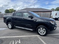 USED 2015 65 FORD RANGER 3.2 TDCi Wildtrak Pickup Double Cab 4dr Diesel Auto 4WD Euro 5 (200 ps) This 2015 Ford Ranger 3.2 TDCi Wildtrak Auto 4WD Euro 5 4dr boasts a clear vehicle history, offering peace of mind for its next owner. This robust four wheel drive pickup is powered by a capable 3.2 litre diesel engine and features the desirable Wildtrak trim, known for its distinctive styling and enhanced features. With a substantial towing weight of 3500 kg, this Ranger is ready for demanding tasks, whether for work or leisure. The Wildtrak variant stands out with its specific enhancements.