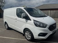 USED 2018 68 FORD TRANSIT CUSTOM 2.0 300 EcoBlue Limited Panel Van 5dr Diesel Manual L1 H1 Euro 6 (130 ps) This 2018 Ford Transit Custom 2.0 300 EcoBlue Limited L1 H1 Euro 6 5dr boasts a clear vehicle history, offering peace of mind for its next owner.  Powered by a 2.0 litre diesel engine, this Euro 6 compliant van is presented in the desirable 300 Limited trim.  Its provenance is further assured with a clean vehicle history check, making it a sound choice for any business. The Transit Custom is renowned for its practicality and this 300 Limited variant is no exception. Its Euro 6 engine.