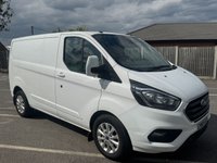 USED 2018 68 FORD TRANSIT CUSTOM 2.0 300 EcoBlue Limited Panel Van 5dr Diesel Manual L1 H1 Euro 6 (130 ps) This 2018 Ford Transit Custom 2.0 300 EcoBlue Limited L1 H1 Euro 6 5dr boasts a clear vehicle history, offering peace of mind for its next owner.  Powered by a 2.0 litre diesel engine, this Euro 6 compliant van is presented in the desirable 300 Limited trim.  Its provenance is further assured with a clean vehicle history check, making it a sound choice for any business. The Transit Custom is renowned for its practicality and this 300 Limited variant is no exception. Its Euro 6 engine.