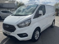 USED 2018 68 FORD TRANSIT CUSTOM 2.0 300 EcoBlue Limited Panel Van 5dr Diesel Manual L1 H1 Euro 6 (130 ps) This 2018 Ford Transit Custom 2.0 300 EcoBlue Limited L1 H1 Euro 6 5dr boasts a clear vehicle history, offering peace of mind for its next owner.  Powered by a 2.0 litre diesel engine, this Euro 6 compliant van is presented in the desirable 300 Limited trim.  Its provenance is further assured with a clean vehicle history check, making it a sound choice for any business. The Transit Custom is renowned for its practicality and this 300 Limited variant is no exception. Its Euro 6 engine.