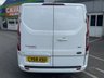 USED 2018 68 FORD TRANSIT CUSTOM 2.0 300 EcoBlue Limited Panel Van 5dr Diesel Manual L1 H1 Euro 6 (130 ps) This 2018 Ford Transit Custom 2.0 300 EcoBlue Limited L1 H1 Euro 6 5dr boasts a clear vehicle history, offering peace of mind for its next owner.  Powered by a 2.0 litre diesel engine, this Euro 6 compliant van is presented in the desirable 300 Limited trim.  Its provenance is further assured with a clean vehicle history check, making it a sound choice for any business. The Transit Custom is renowned for its practicality and this 300 Limited variant is no exception. Its Euro 6 engine.