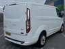 USED 2018 68 FORD TRANSIT CUSTOM 2.0 300 EcoBlue Limited Panel Van 5dr Diesel Manual L1 H1 Euro 6 (130 ps) This 2018 Ford Transit Custom 2.0 300 EcoBlue Limited L1 H1 Euro 6 5dr boasts a clear vehicle history, offering peace of mind for its next owner.  Powered by a 2.0 litre diesel engine, this Euro 6 compliant van is presented in the desirable 300 Limited trim.  Its provenance is further assured with a clean vehicle history check, making it a sound choice for any business. The Transit Custom is renowned for its practicality and this 300 Limited variant is no exception. Its Euro 6 engine.
