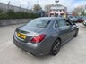USED 2019 19 MERCEDES-BENZ C-CLASS 2.0 C220d AMG Line Saloon 4dr Diesel G-Tronic+ Euro 6-2 FORMER KEEPERS FINISHED IN SELENITE GREY WITH BLACK HALF LEATHER-REVERSE CAMERA-ACTIVE PARK ASSIST-BLUETOOTH-CRUISE CONTROL-ELECTRIC FOLDING MIRRORS-DAB RADIO-AMBIENT LIGHTING-LED HEADLIGHTS-HEATED SEATS-18