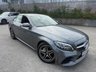 USED 2019 19 MERCEDES-BENZ C-CLASS 2.0 C220d AMG Line Saloon 4dr Diesel G-Tronic+ Euro 6-2 FORMER KEEPERS FINISHED IN SELENITE GREY WITH BLACK HALF LEATHER-REVERSE CAMERA-ACTIVE PARK ASSIST-BLUETOOTH-CRUISE CONTROL-ELECTRIC FOLDING MIRRORS-DAB RADIO-AMBIENT LIGHTING-LED HEADLIGHTS-HEATED SEATS-18