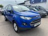 USED 2015 15 FORD ECOSPORT 1.0T EcoBoost Zetec SUV 5dr Petrol Manual 2WD Euro 6 (s/s) (125 ps) 