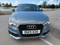 USED 2013 13 AUDI A1 1.6 TDI S line Sportback 5dr Diesel Manual Euro 5 (s/s) (105 ps) &pound;20 ROAD TAX, DAB, USB, CLEAN CAR