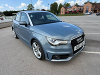 USED 2013 13 AUDI A1 1.6 TDI S line Sportback 5dr Diesel Manual Euro 5 (s/s) (105 ps) &pound;20 ROAD TAX, DAB, USB, CLEAN CAR