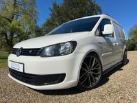 USED 2014 63 VOLKSWAGEN CADDY MAXI 1.6 TDi BlueMotion Tech C20 Maxi Startline Panel Van 5dr Diesel Manual FWD (136 g/km, 101 bhp) HIGHSTONE~ FSH ~ AC ~ NO VAT