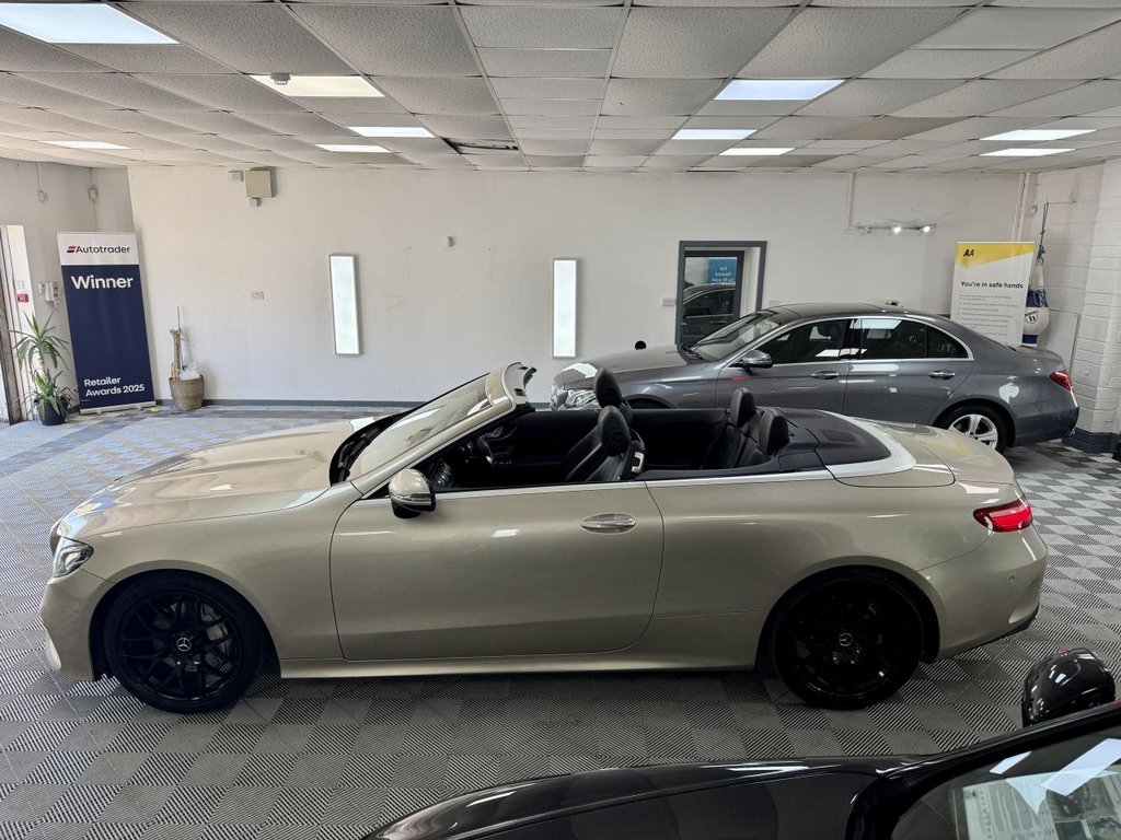 USED 2018 18 MERCEDES-BENZ E-CLASS 2.0 E220d AMG Line (Premium) Cabriolet 2dr Diesel G-Tronic+ Euro 6 (s/s) (194 ps) 