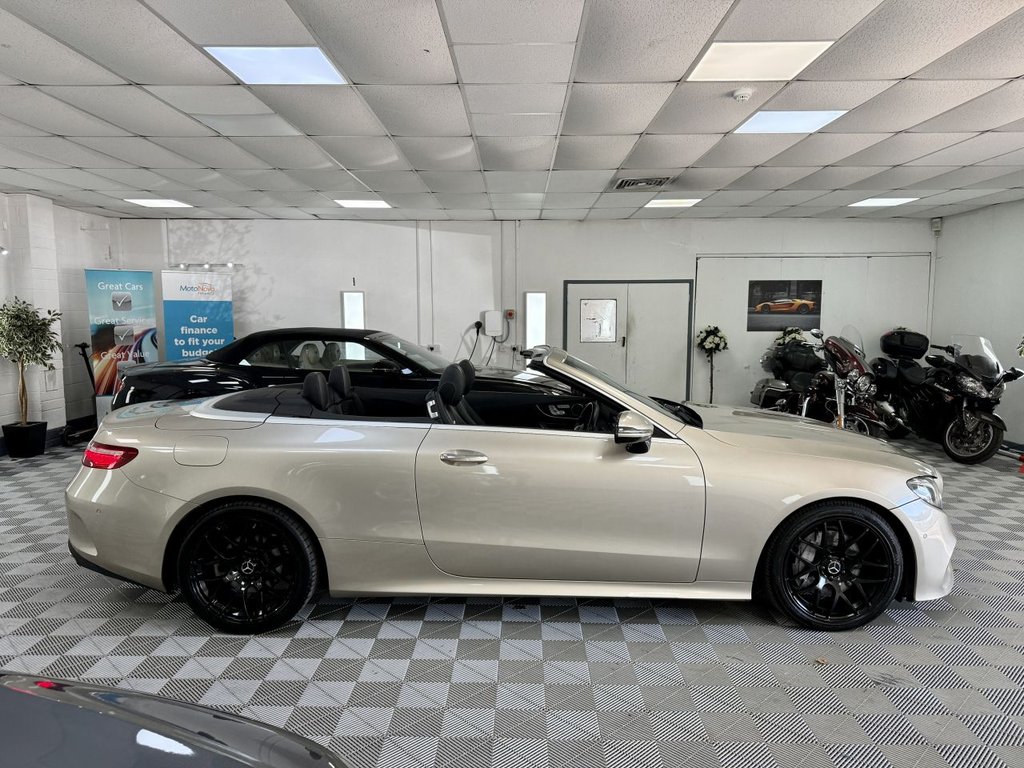 USED 2018 18 MERCEDES-BENZ E-CLASS 2.0 E220d AMG Line (Premium) Cabriolet 2dr Diesel G-Tronic+ Euro 6 (s/s) (194 ps) 