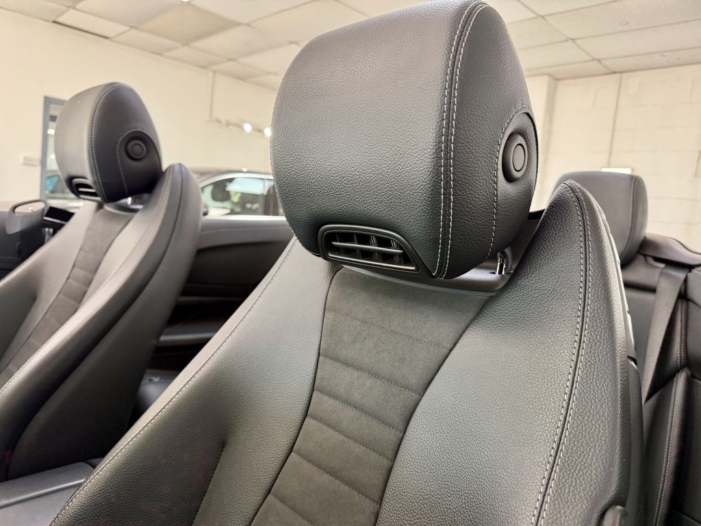 USED 2018 18 MERCEDES-BENZ E-CLASS 2.0 E220d AMG Line (Premium) Cabriolet 2dr Diesel G-Tronic+ Euro 6 (s/s) (194 ps) 