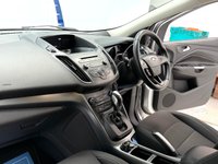 USED 2019 19 FORD KUGA 2.0 TDCi EcoBlue Zetec SUV 5dr Diesel Powershift Euro 6 (120 ps) AUTO 120BHP with Full Service History, Bluetooth Phone & Music, Privacy Glass & Parking Sensors, 48000 Miles & 17" Alloys