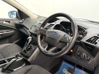 USED 2019 19 FORD KUGA 2.0 TDCi EcoBlue Zetec SUV 5dr Diesel Powershift Euro 6 (120 ps) AUTO 120BHP with Full Service History, Bluetooth Phone & Music, Privacy Glass & Parking Sensors, 48000 Miles & 17" Alloys