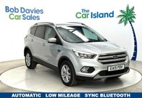 USED 2019 19 FORD KUGA 2.0 TDCi EcoBlue Zetec SUV 5dr Diesel Powershift Euro 6 (120 ps) AUTO 120BHP with Full Service History, Bluetooth Phone & Music, Privacy Glass & Parking Sensors, 48000 Miles & 17" Alloys